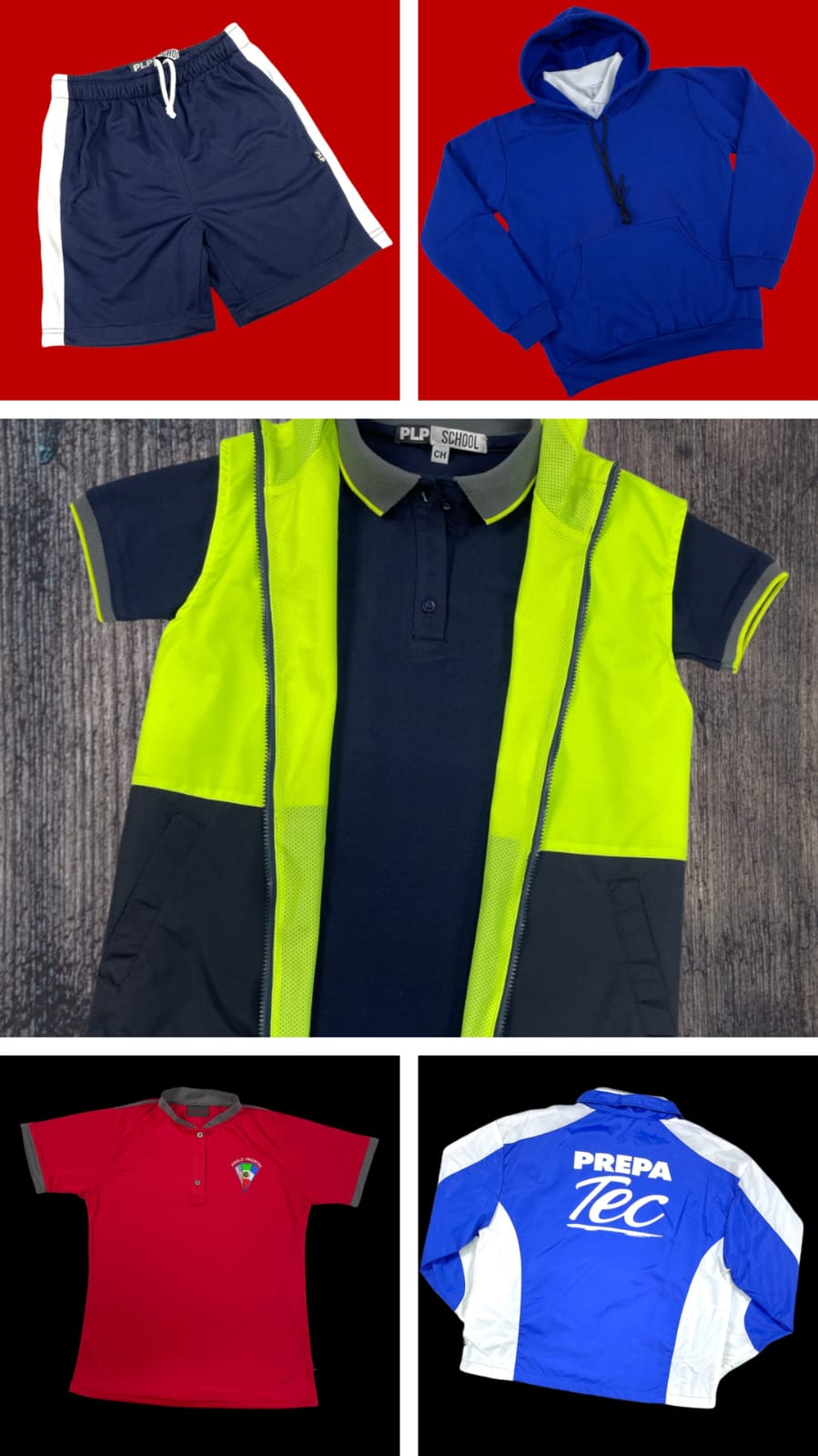 ropa, uniformes, faldas, pants, ponte la playera