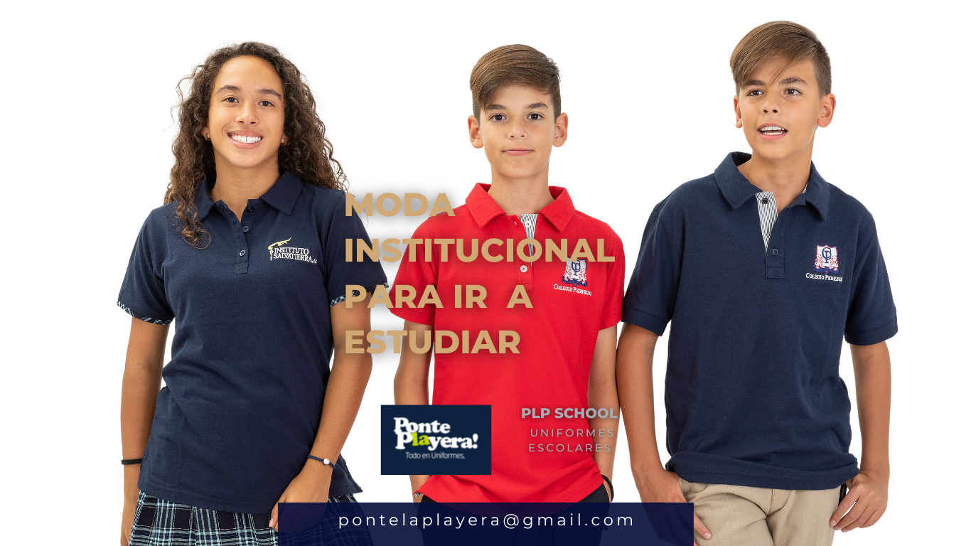 uniformes, plp school, pónte la playera, ,opda escolar